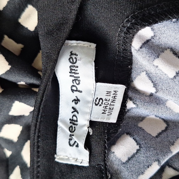 Shelby & Palmer Jumpsuit, Medium, Black & Beige - Picture 3 of 4